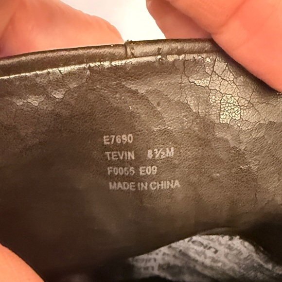 Calvin Klein Dark Brown Over the Knee Boots - Picture 9 of 10